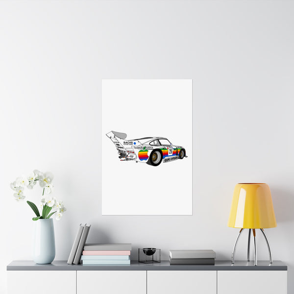 935 Porsche Poster